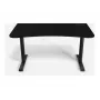 Arozzi Arena Medium Gaming-Tisch ARENA-MEDIUM-PBK, 140 x 75,5 cm, vollflächiges Mikrofaser-Mauspad, Pure Black
