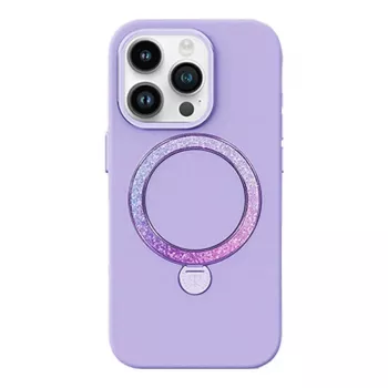 Handyhülle Joyroom Dancing Circle PN-15L2 iPhone 15 Pro (lila) ohne Verpackung