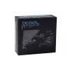 Fitting-Kit Alphacool 17475 — Messing-Fittings, schwarz, Ø 22 mm, H 20 mm