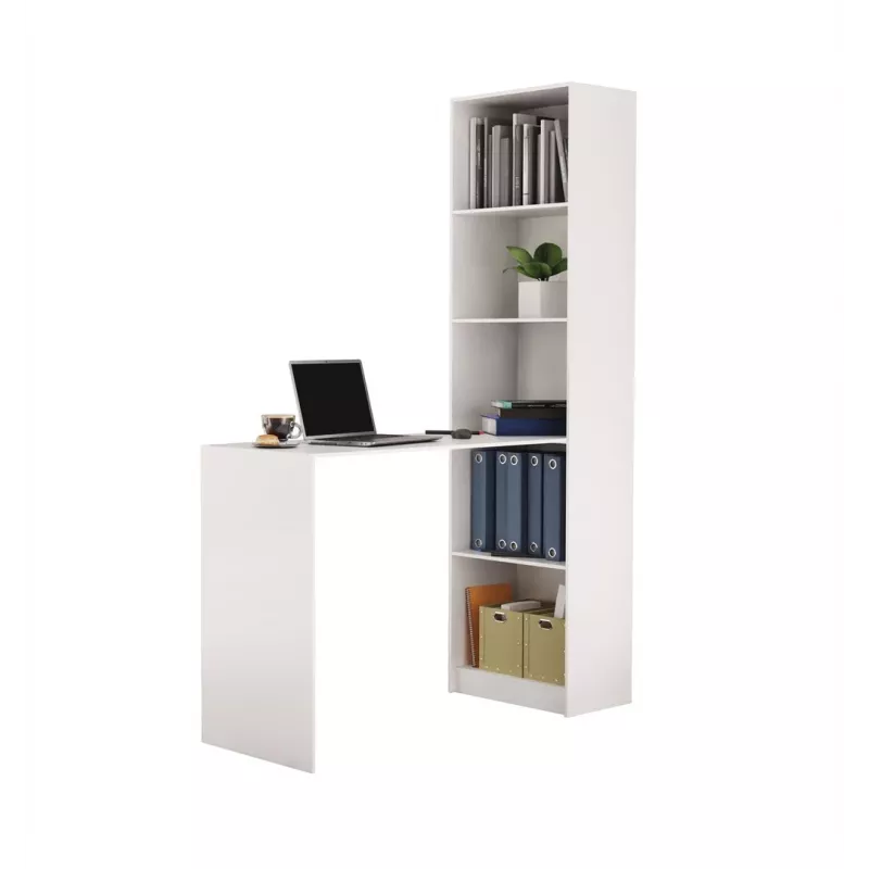 Topeshop R50 BIEL Z BIURKIEM Computertisch weiß