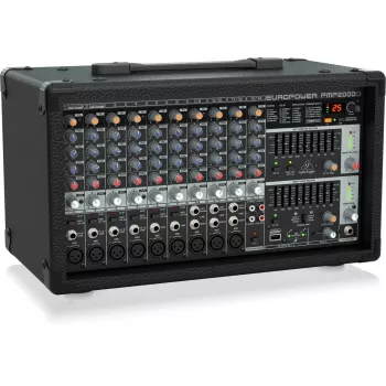 Behringer PMP2000D Audiomixer 14 Kanäle 2000W Schwarz