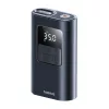 Baseus PrimeTrip VA1 tragbarer Reifenfüller, 75 W, 2-in-1 mit Taschenlampe und 6000-mAh-Powerbank, Schwarz