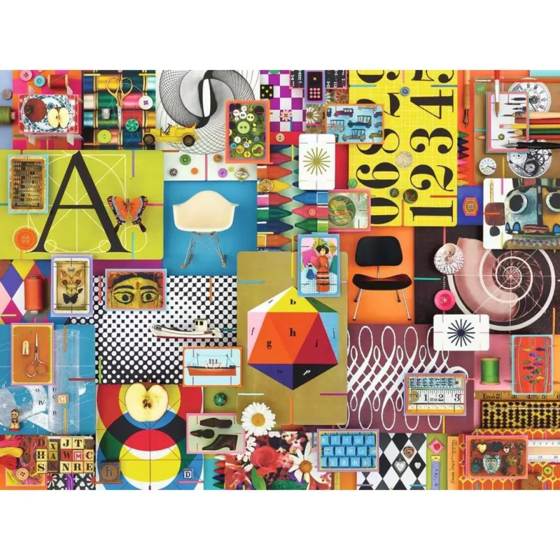 Puzzle Eames Collectors Edition - House of Cards (1500 Teile)