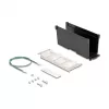 DeLOCK 67039 Keystone-Halterung 8-Port, neigbar, für Hutschiene oder Wandmontage