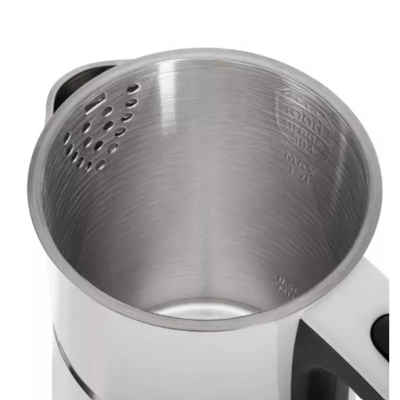 Wasserkocher Adler 1,7 l 1355 W weiß Doppelwand