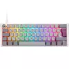 Ducky One 3 Nebelgrau Mini Gaming-Tastatur, RGB-LED - MX-Silent-Rot