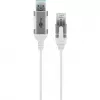 Goobay Ethernet-Kabel USB-A 3.0 auf RJ45 schlank 5 m - verbindet Router, Modem oder (74381)