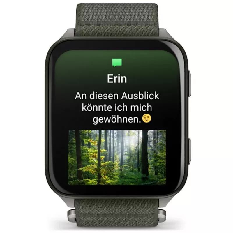 Garmin Venu X1 010-02980-03 Smartwatch, Moosgrün
