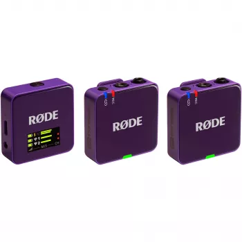 RØDE Wireless GO III Lila – drahtloses Mikrofonsystem (lila)