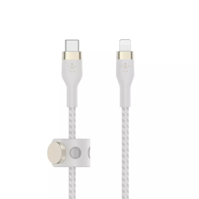 Belkin BOOST CHARGE - Lightning-Kabel - 24 pin USB-C männlich zu Lightning männlich - 1 m - weiß - für Apple iPad/iPhone/iPod (Lightning)