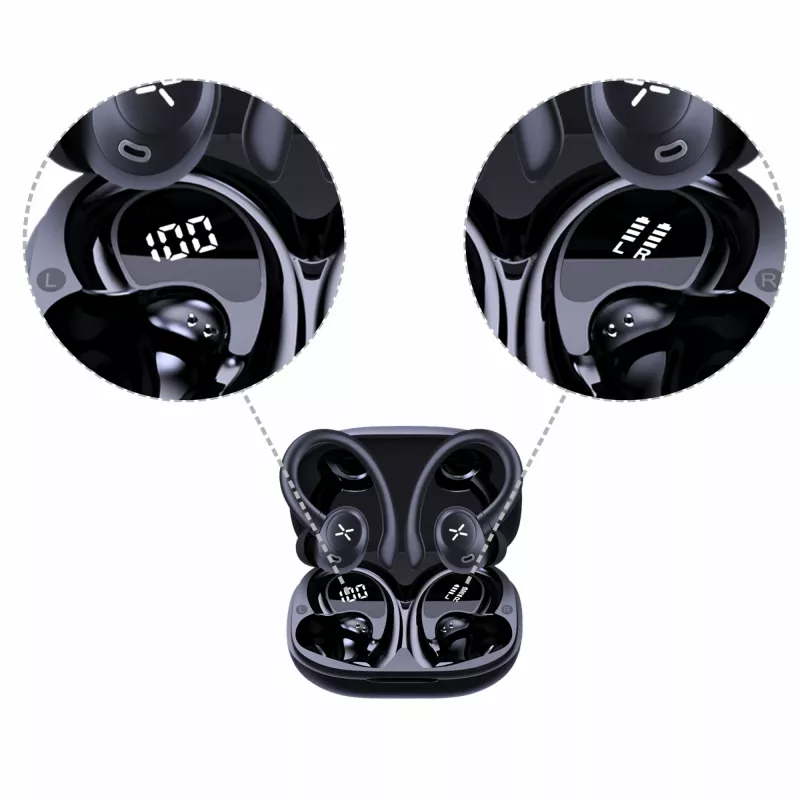 Kabellose Sport-Ohrhörer MANTA Rytmo Sport 2 MATWS012BK — True Wireless, In-Ear, Schwarz