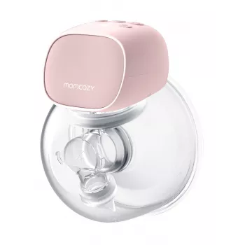 Momcozy S9 Pro Einzel-Elektrische Milchpumpe Pink, 180ml