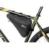 Morobbia Triangle Bag, Fahrradkorb/-tasche (schwarz, Oberrohrtasche 2 L)