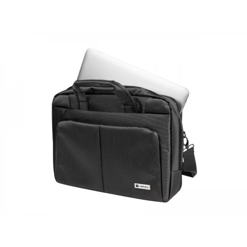 Natec Gazelle NTO-0814 Laptoptasche, 13-14 Zoll, Schwarz