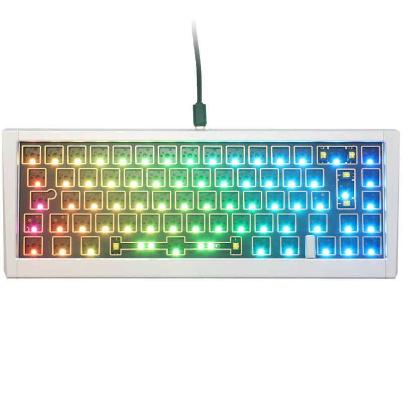 Ducky Outlaw 65 Tastatur Universal USB Silber Mechanisch RGB LED