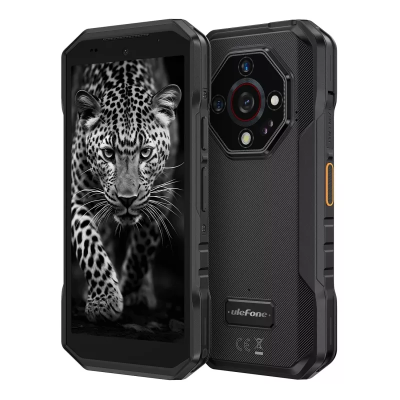Ulefone Armor X32 UF-AX32/BK Smartphone, 5,65 Zoll, 6 GB RAM, 128 GB, Android 14, 5500 mAh, Future Black