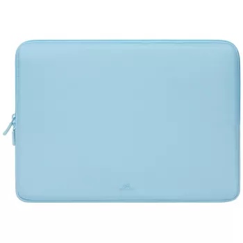 Laptophülle Rivacase Riva Szuzuka 15,6 Zoll Pastellblau, gepolsterte Schutzhülle