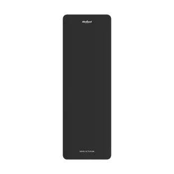 Rebel Active RBA-3151-BK Gymnastikmatte, TPE, 183 x 61 cm, 6 mm, Schwarz