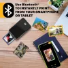 Kodak STEP Instant Mobile Fotodrucker Farbe ZINK 2x3'' 1 ppm, Bluetooth, Schwarz
