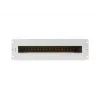 Lanberg AK-VDP103-S 19-Zoll 3U Spannungsverteilerpanel mit DIN TS-35 Schiene, Grau