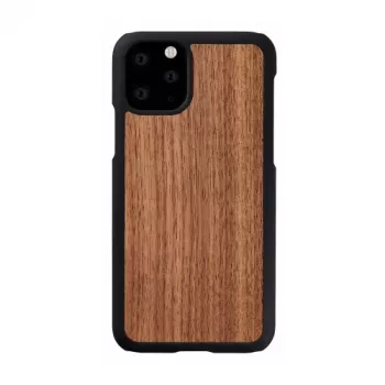Smartphone-Hülle man and wood für iPhone 11 Pro — schwarze Walnuss