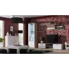 Cama Wohnzimmer-Sideboard UNI Sonoma-Eiche/weiß glänzend