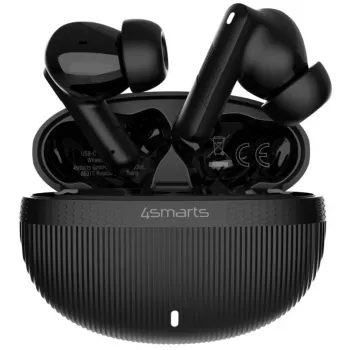Headset 4smarts SkyBuds Pro ANC True Wireless Stereo Bluetooth Schwarz