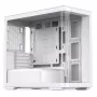Jonsbo D300 Midi-Tower, 270 Grad, Gehärtetes Glas - weiß