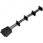 SilverStone SST-CP06-E4 SATA-Stromverteilerkabel, 1x 15-Pin auf 4x 15-Pin
