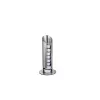 Portionsspender Esmeyer MEMPHIS MINI silber 400-1657, kompakter Tischportionierer