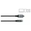 Good Connections Ethernet-Kabel USB-C RJ45, Anthrazit, 0,5 m