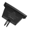 Hub Baseus T-Space mit USB-C-auf-Lightning-Kabeln für Tesla-Fahrzeuge (schwarz)