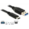 USB-Kabel DeLOCK 0,5 m USB3.1-C/USB3.1-A
