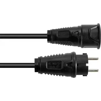 Verlängerungskabel PSSO 3024569Y 3x1,5 mm² 3 m Schwarz