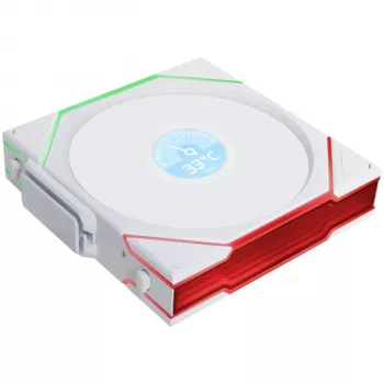 Lüfter Lian Li UNI FAN TL Wireless LCD ARGB PWM 120mm – Wireless-Controller, LCD-Anzeige