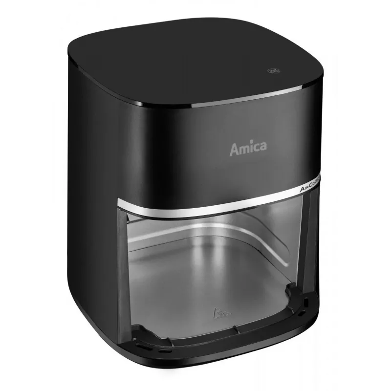 Amica AFM 6020 Heißluftfritteuse, 7,2 l, 1700 W, 10 Programme, LCD-Display, schwarz