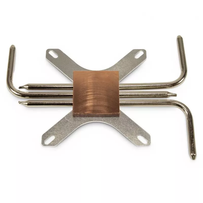 Kühlkörper Inter-Tech IP-3, Kupfer, Silber, 165x100x12 mm