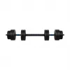REBEL ACTIVE Verstellbare Bitumen-Hantel mit Verbinder 1x20kg