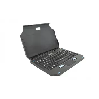 Gamber-Johnson mobile Gerätetastatur QWERTY UK English, Pogo Pin, USB-C Stromversorgung, für Samsung Tab Active4 Pro, Schwarz