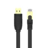 Unitek Y-SP02001B USB 2.0 auf RJ-45 Konsolenkabel, 1,8 m, Schwarz