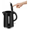 Amica KF1002 Wasserkocher, 1,7 L, Schwarz