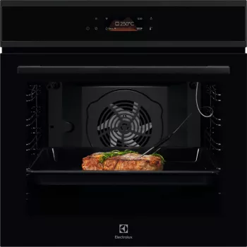 Einbau-Backofen Electrolux EOE8P39H schwarz pyrolytisch, elektrisch, multifunktional, schwarz
