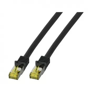 EFB-Elektronik RJ45 Patchkabel Kat.6A S/FTP LSZHCat.7 Rohkabel schwarz 0,5 m Hersteller: EFB Elektronik (MK7001.0,5B)
