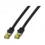 EFB-Elektronik RJ45 Patchkabel Kat.6A S/FTP LSZHCat.7 Rohkabel schwarz 0,5 m Hersteller: EFB Elektronik (MK7001.0,5B)