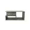Topeshop PRIMA BETON Couchtisch, freie Form, 1 Fuß