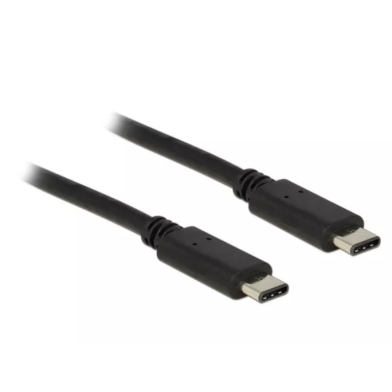 USB Type-C Kabel DeLOCK Type-C 2.0 1m Schwarz