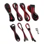 CableMod C-Series PRO RM Black Label Netzteilkabel-Kit CM‑PCSR‑16P3KIT‑NKKR‑R — schwarz-rot ummantelte modulare PSU-Kabel
