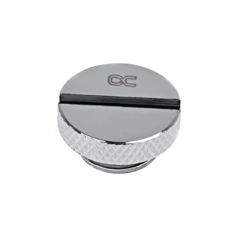 Alphacool Eiszapfen Verschlussschrauben G1/4, Chrom, 6er-Pack