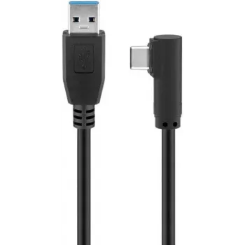 Microconnect USB3.1CA2A USB-Kabel USB 3.2 Gen 1 (3.1 Gen 1) 2 m USB A USB C Schwarz