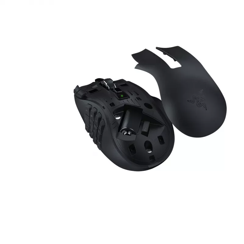 Razer Naga V2 HyperSpeed kabellose Gaming-Maus, schwarz